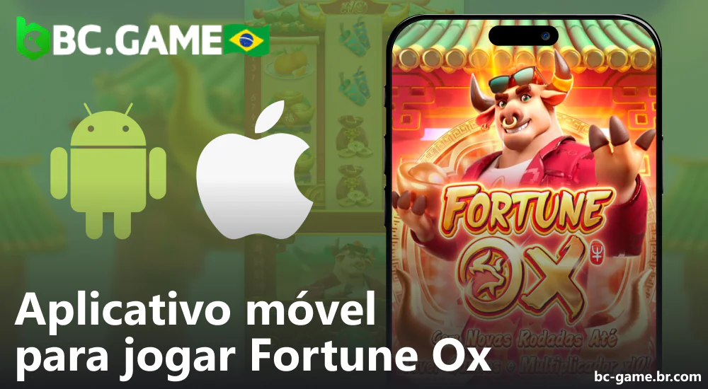 Instruções para baixar o aplicativo BC Game Fortune Ox para Android e iOS