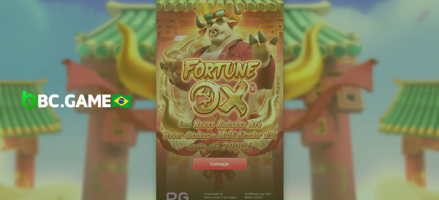 BC Game Fortune Ox jogar demo