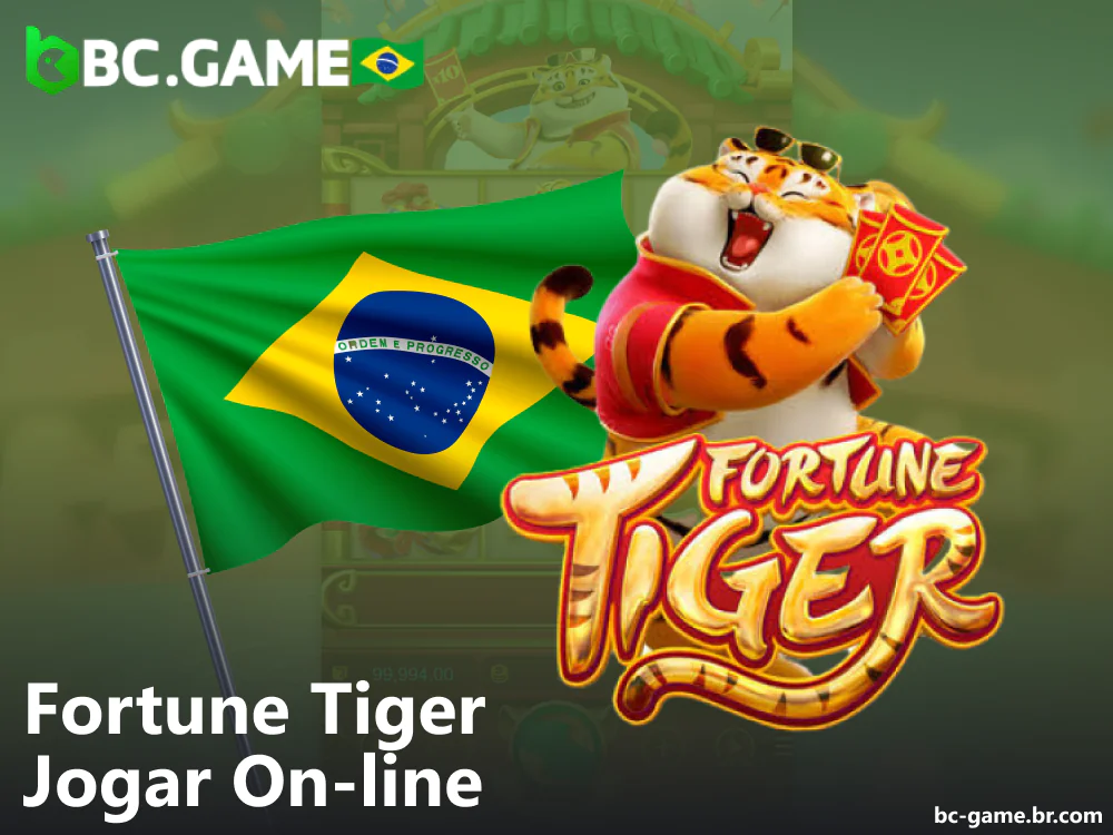 Jogo Fortune Tiger disponível no cassino online BC Game no Brasil