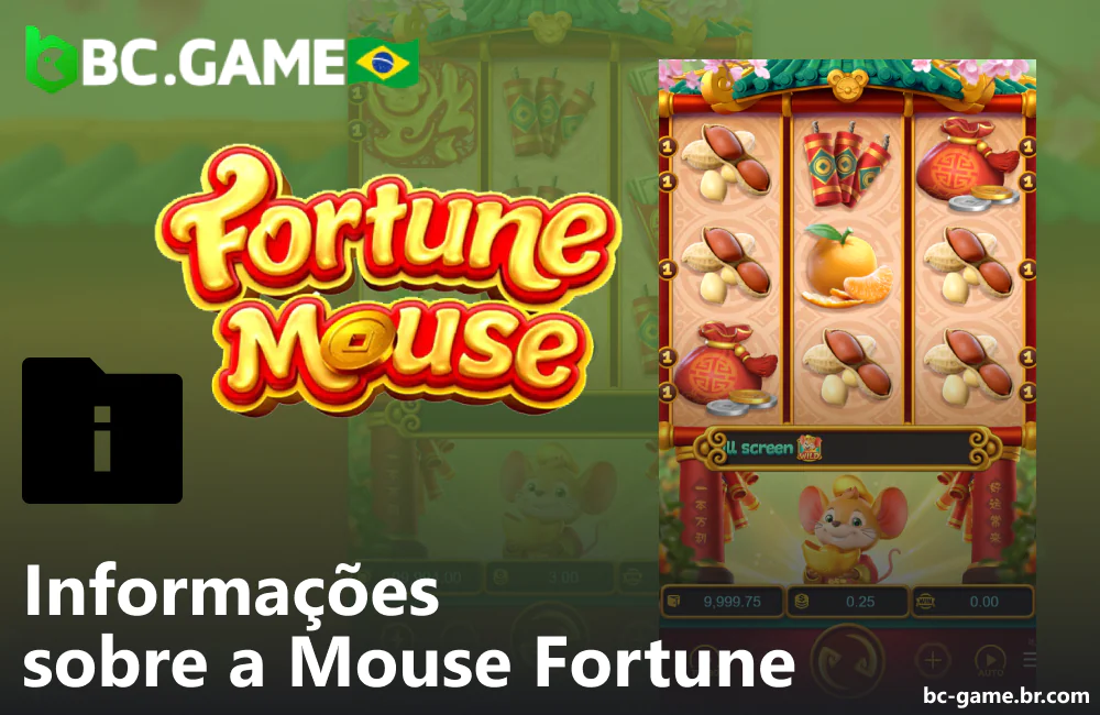 As informações mais importantes sobre o jogo Fortune Mouse no cassino online BC Game
