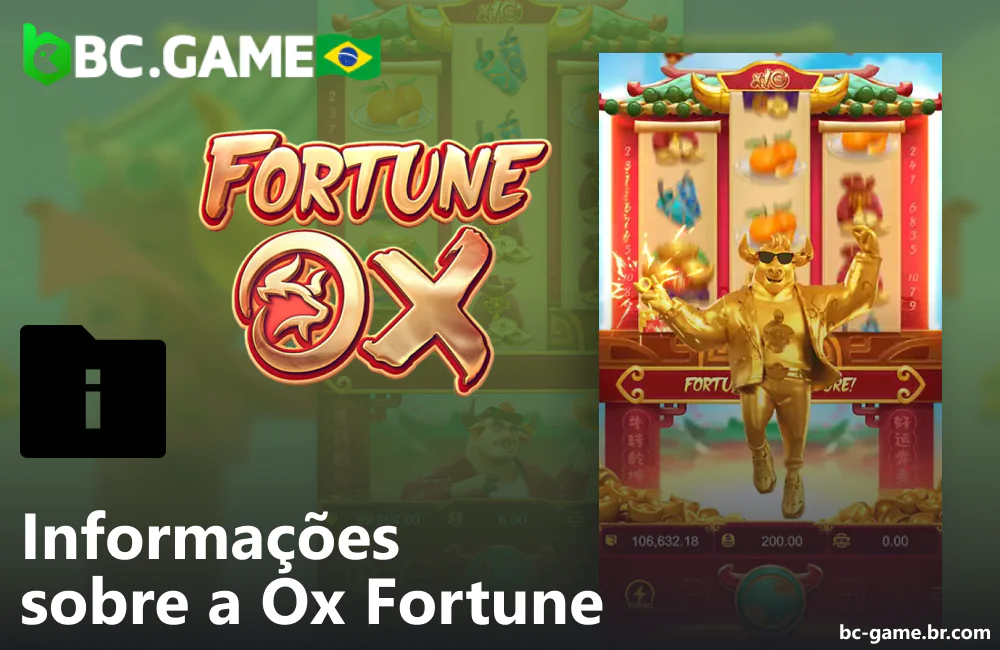 As informações mais importantes sobre o jogo Fortune Ox no cassino online BC Game