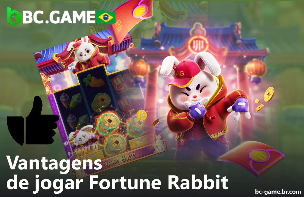 As principais vantagens de jogar o jogo Fortune Rabbit no BC Game
