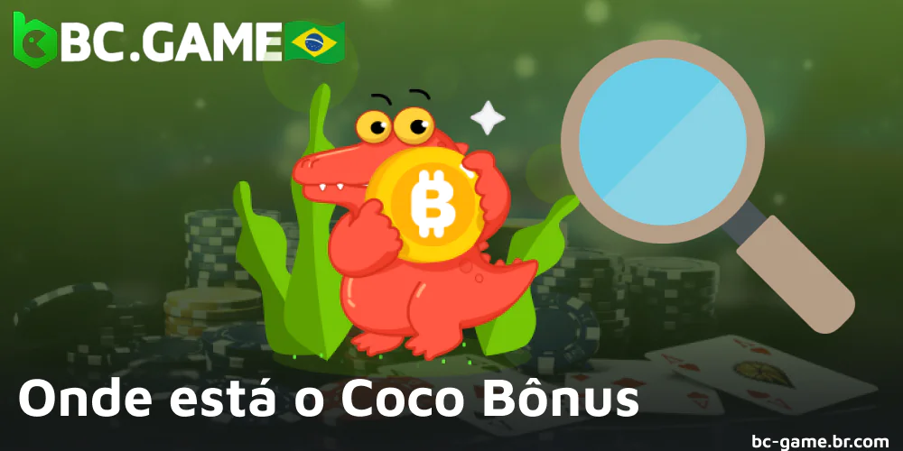 Encontre o Coco bônus no BC Game no Brasil