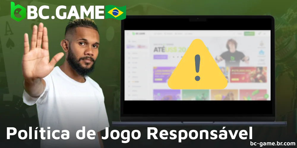 Princípios de jogo responsável do BC Game no Brasil