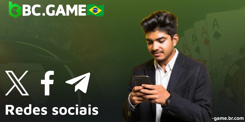 Siga a BC Game Brazil nas mídias sociais